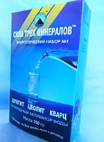 Энергетический набор из шунгита, цеолита и кварца