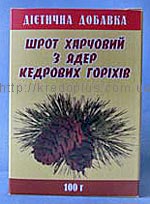 Шрот кдровых орехов