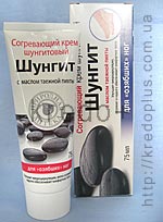 Согревающий крем для `озябших` ног `Шунгит` с маслом таежной пихты